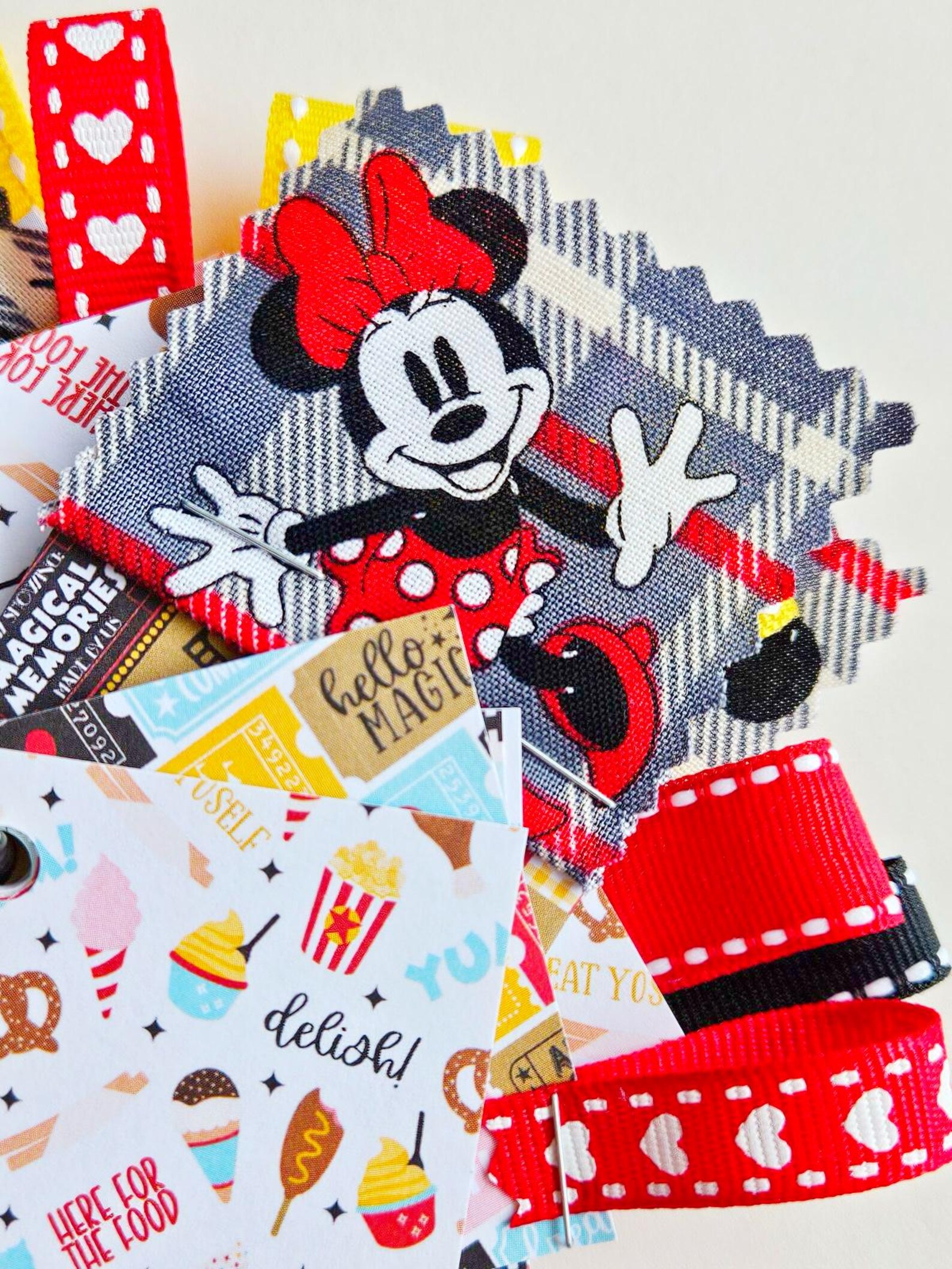 disney junk journals / fashion bag charm / december caravan etsy shop caravan sonnet