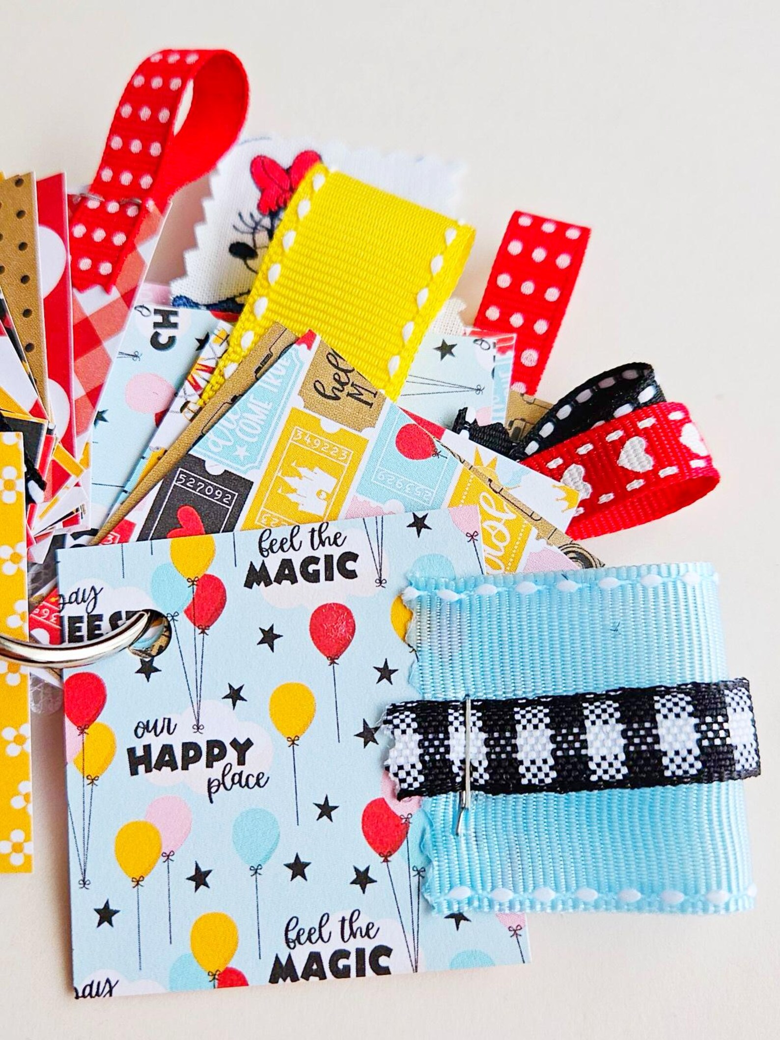 disney junk journals / fashion bag charm / december caravan etsy shop caravan sonnet