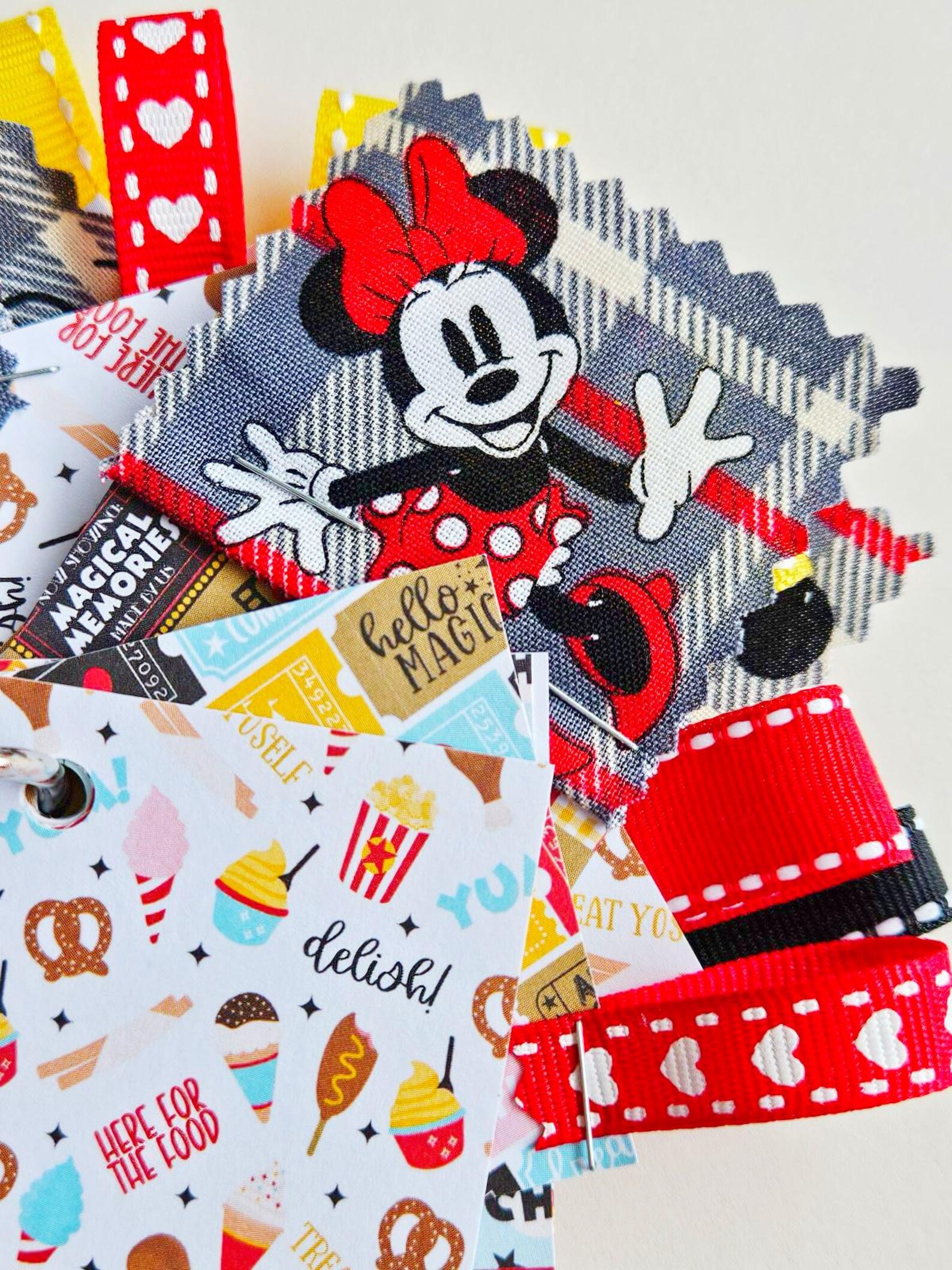 disney junk journals / fashion bag charm / december caravan etsy shop caravan sonnet