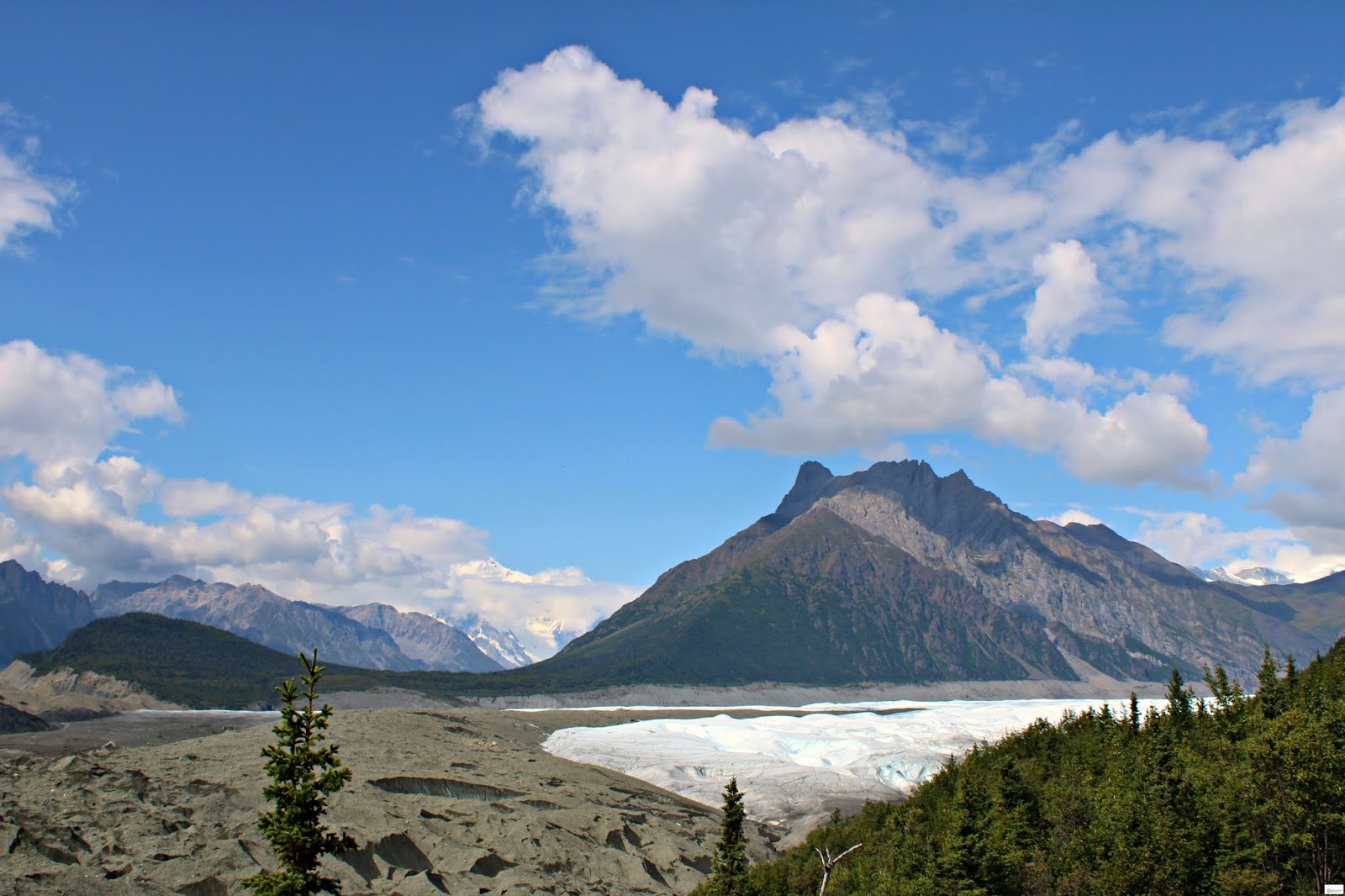 Root Glacier Trail Hike in Kennicott, Alaska Caravan Sonnet Blog