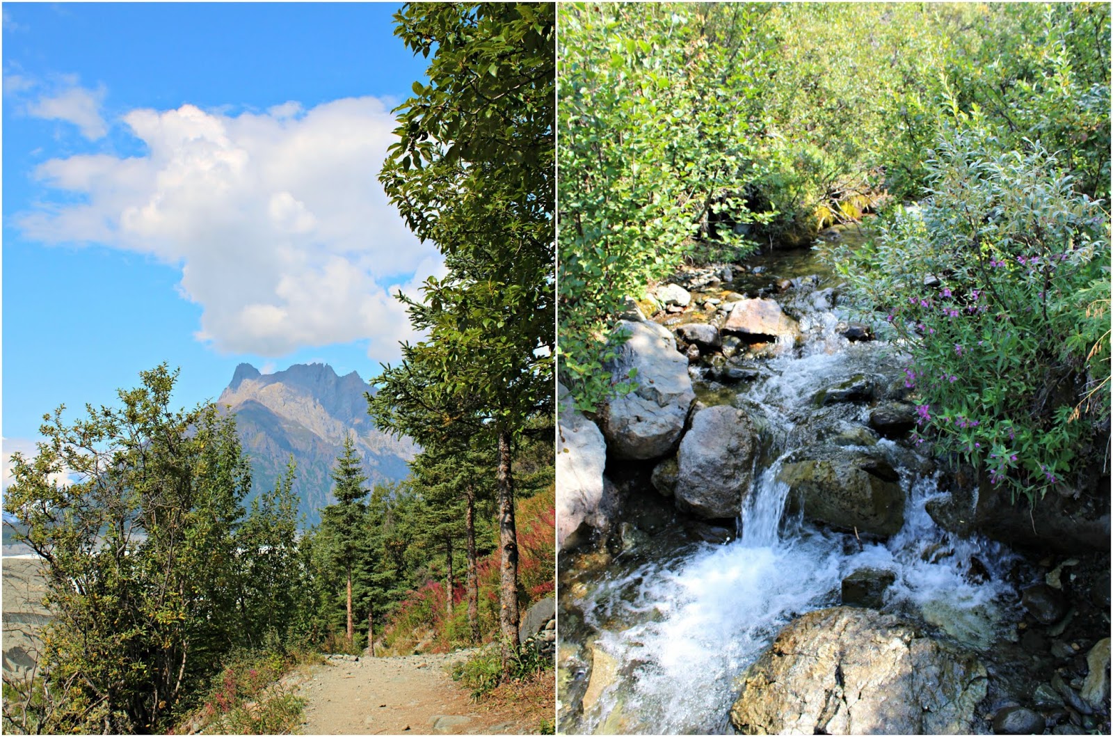 Root Glacier Trail Hike in Kennicott, Alaska Caravan Sonnet Blog