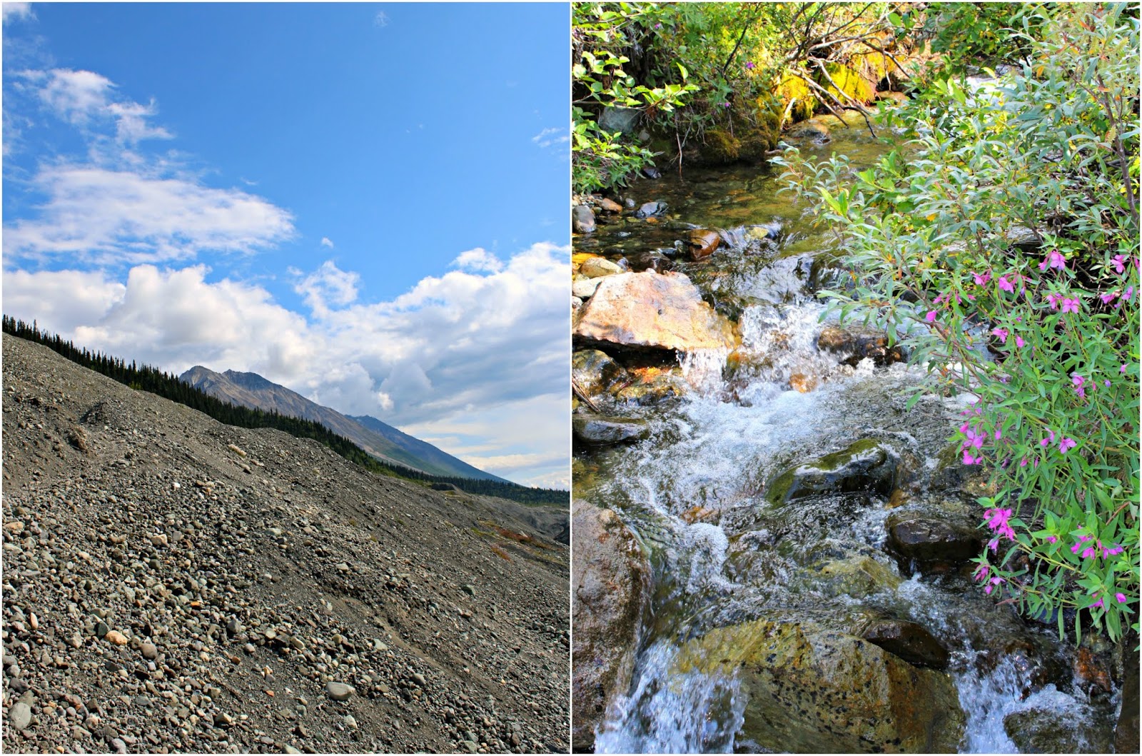 Root Glacier Trail Hike in Kennicott, Alaska Caravan Sonnet Blog
