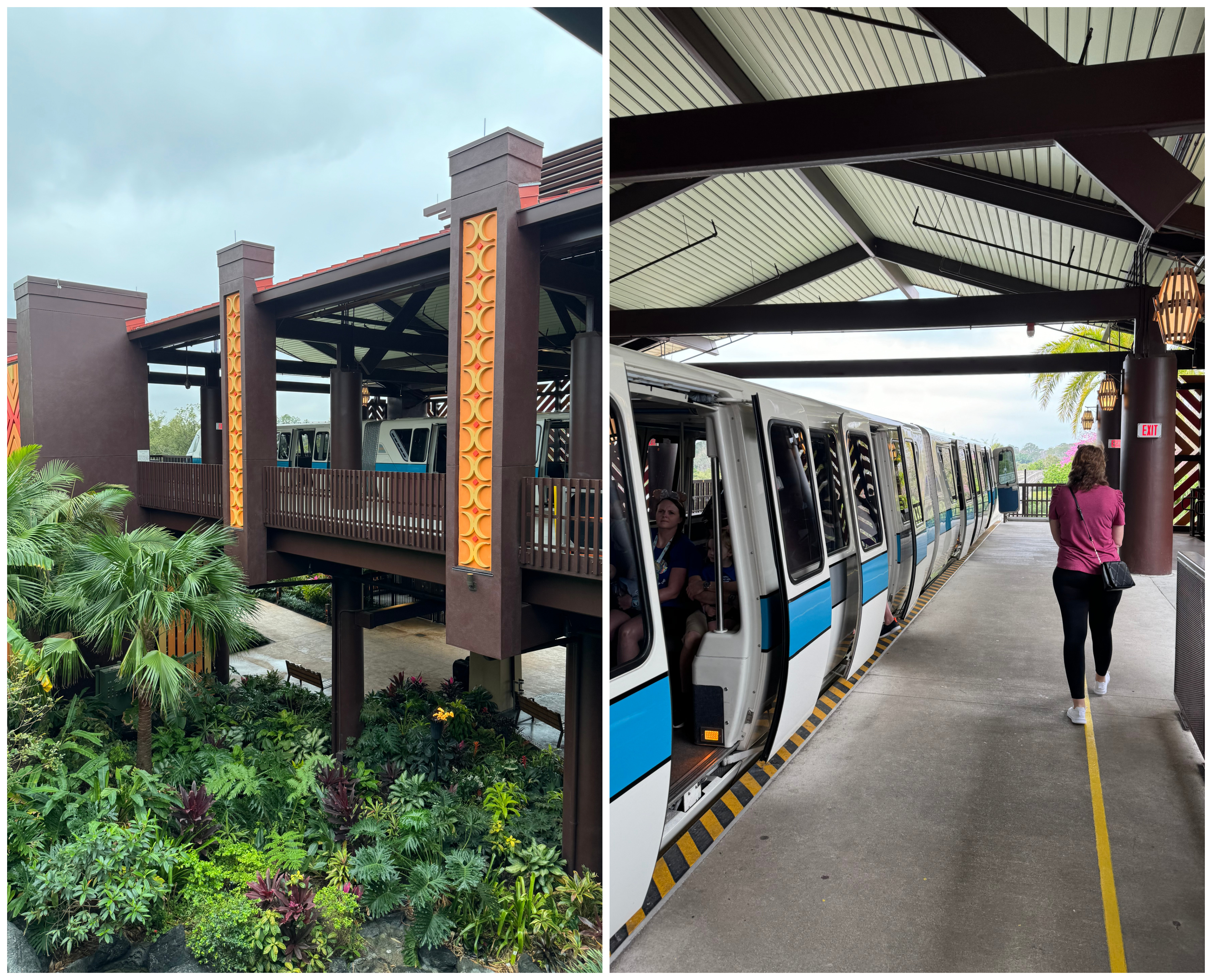 monorail ride from the polynesian village resort // orlando, florida caravan sonnet